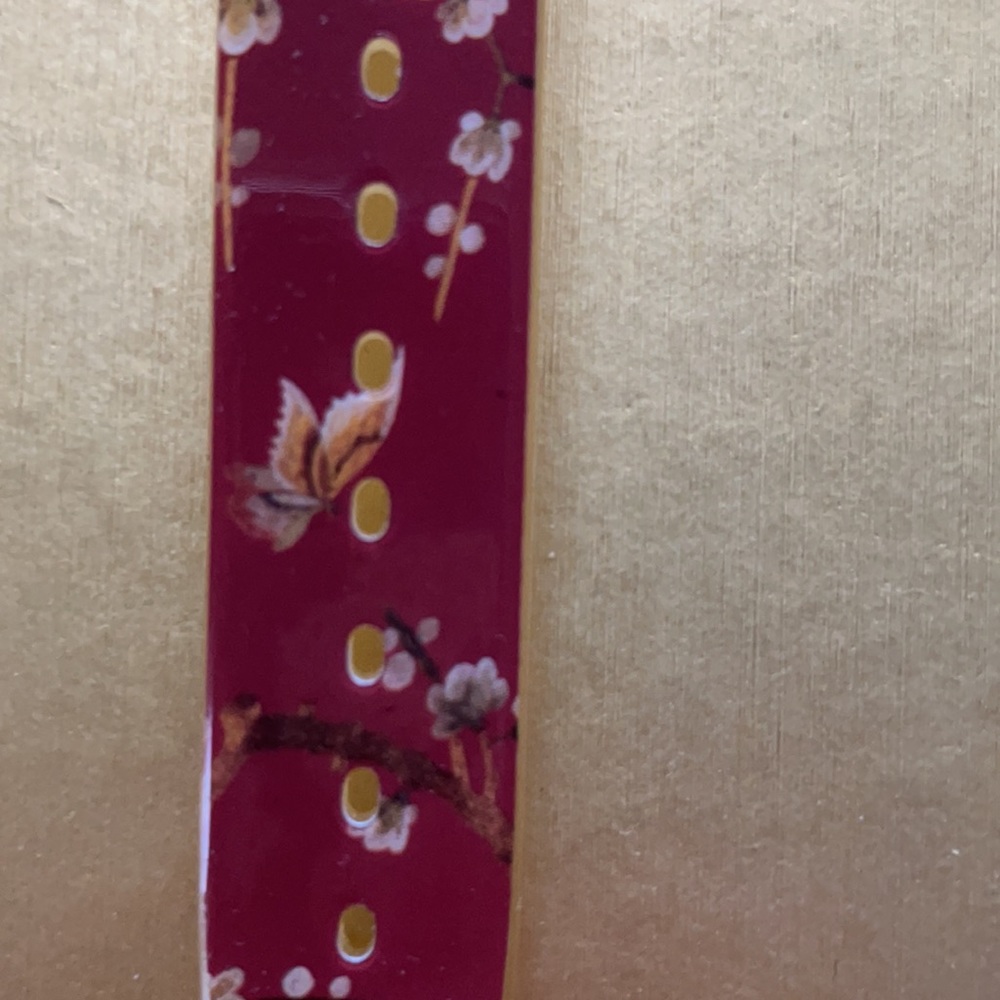 Metropolitan Museum of Art butterfly floral watch - Picture 5 of 5